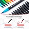 36 Fine Point Art Marker, Double Tip Colored Pen for Adult Coloring Hand Lettering Writing Planner